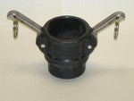 Cam & Groove Fittings Polypropylene Type D Coupler