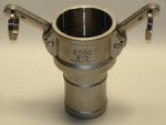 Cam & Groove Fittings Stainless Steel Type C Coupler X Hose Shank