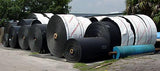 2 Ply 150 1/32 X 1/32 Heavy Black Conveyor Belt