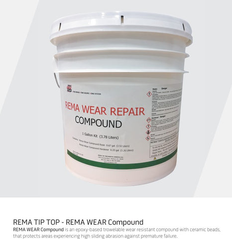 REMA WEAR REPAIR COMPOUND 1 Gallon Kit