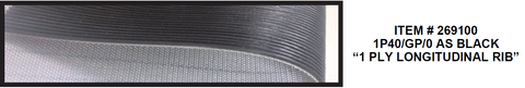 1 Ply Longitudinal Groove