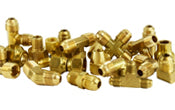 Brass SAE 45 Degree Flare Fittings