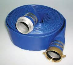 Discharge Hose - Blue PVC - Coupled Lengths