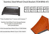 Urethane Wheel and Tire Chocks