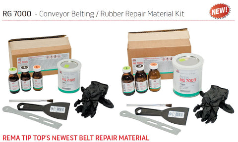 RG 7000 - Conveyor Belting / Rubber Repair Material Kit