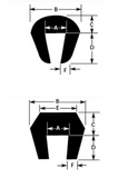 CROWN BAR RUBBER