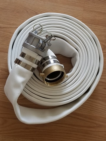 Water Truck Fill Hose with Brass Swivel Nut