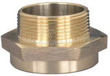 Hydrant Adapters - Brass Hex Nipple Style