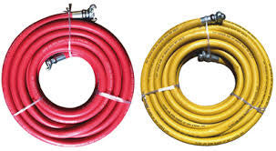 Jackhammer Hose - 300PSI Yellow Red