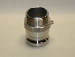 Cam & Groove Fittings Stainless Steel Type F Adapter